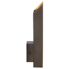 Chiara Brass LED Outdoor Wall Light
